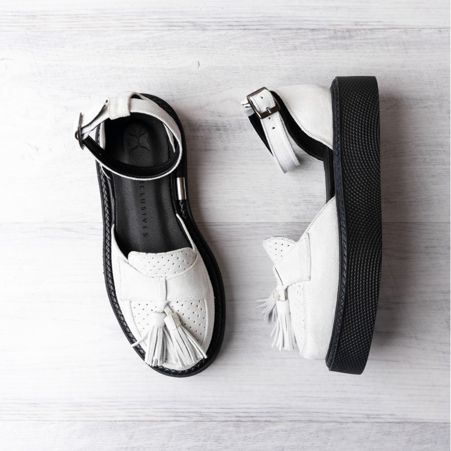     Pantofi - Augustino - White Combo